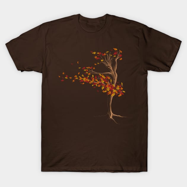 Autumn Dance T-Shirt by kellabell9